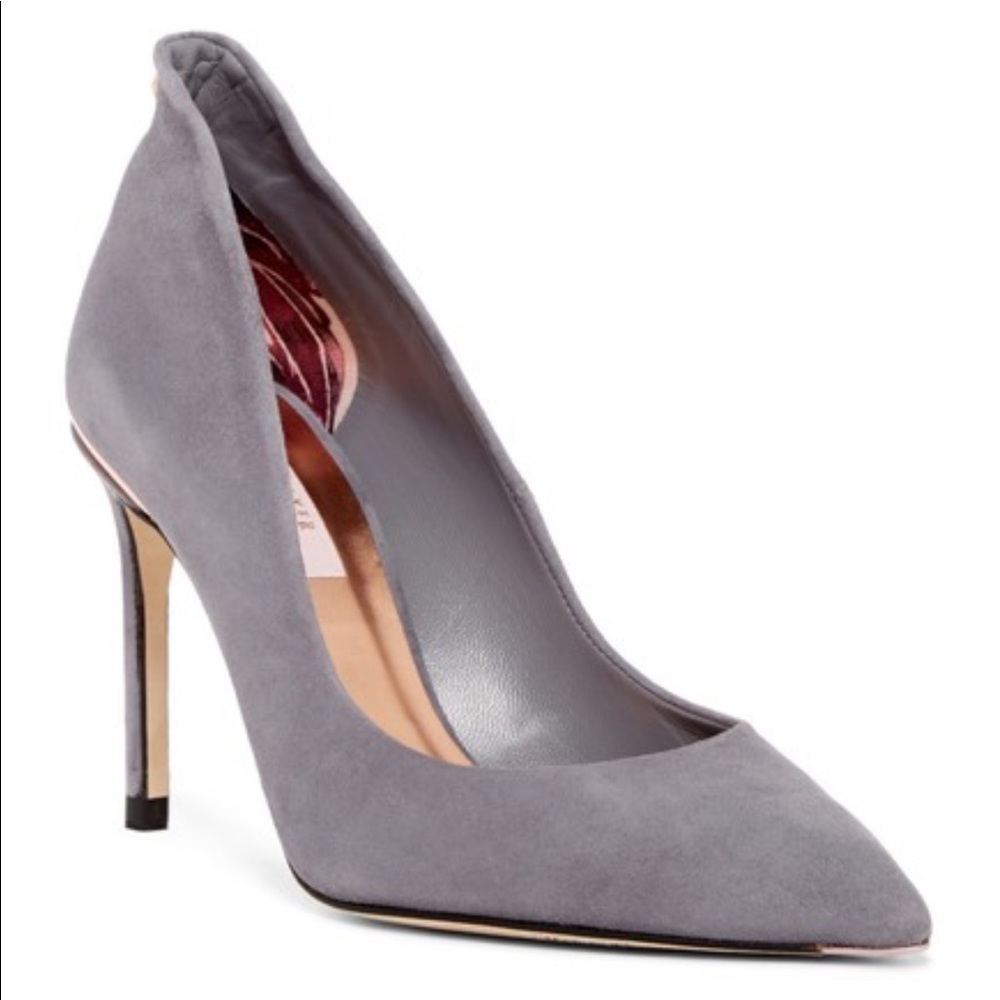 Ted Baker Savio Pump in Grey